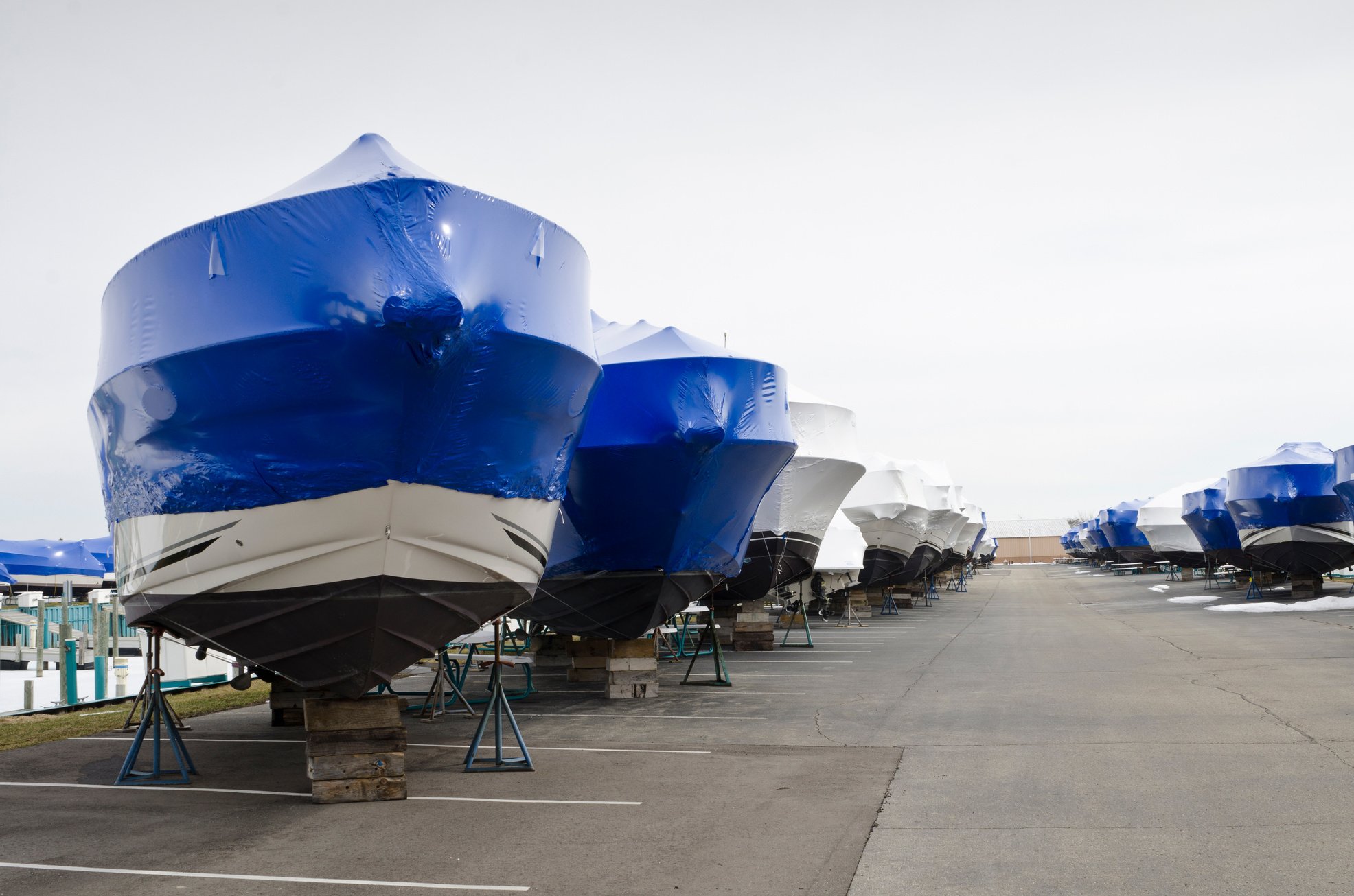 Winter boat storage